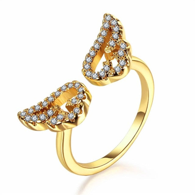 Adjustable Princess Wings Ring