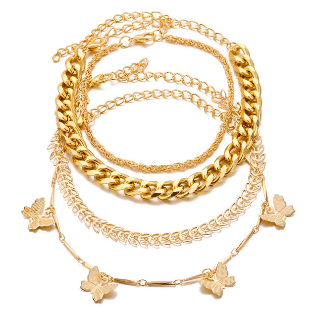 Butterfly Bracelet Set