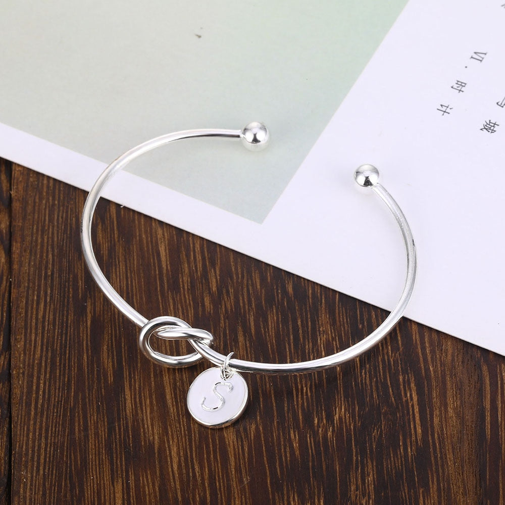 custom letter bracelet