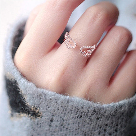 Adjustable Princess Wings Ring