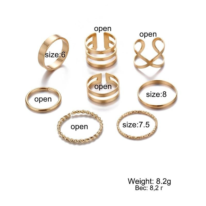 Miss X Designer Ring set