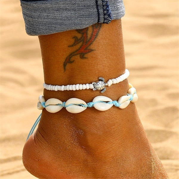 Summer Ocean Beach Anklet