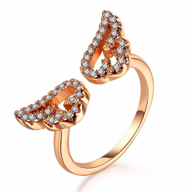 Adjustable Princess Wings Ring