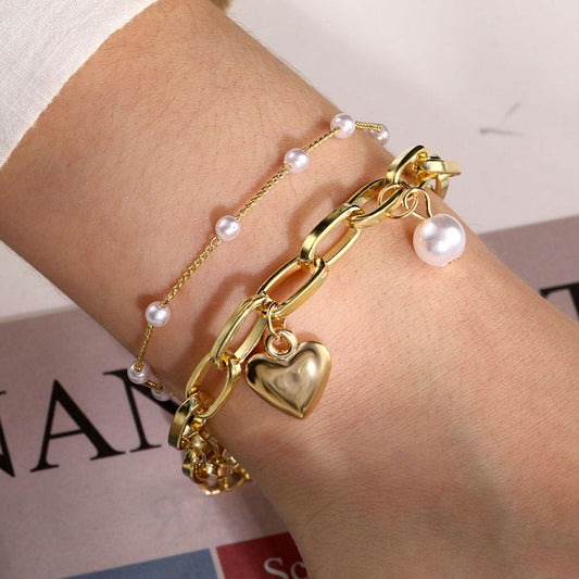 Vintage Pearl Bracelet