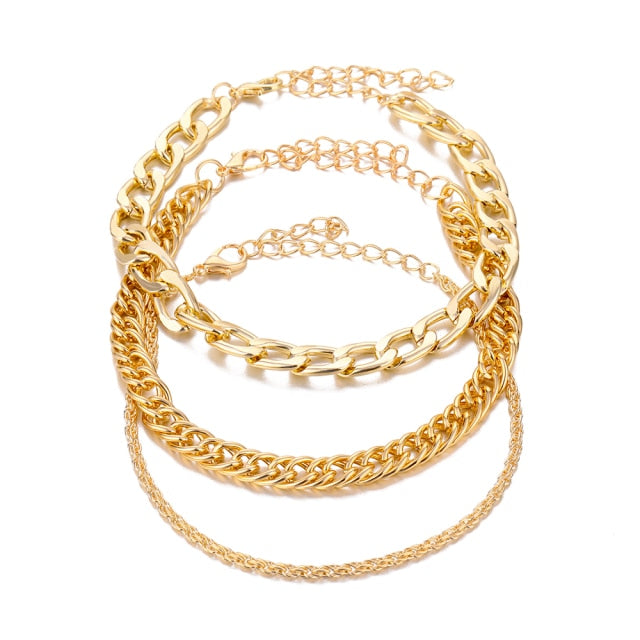 Half Bracelet Half Anklet