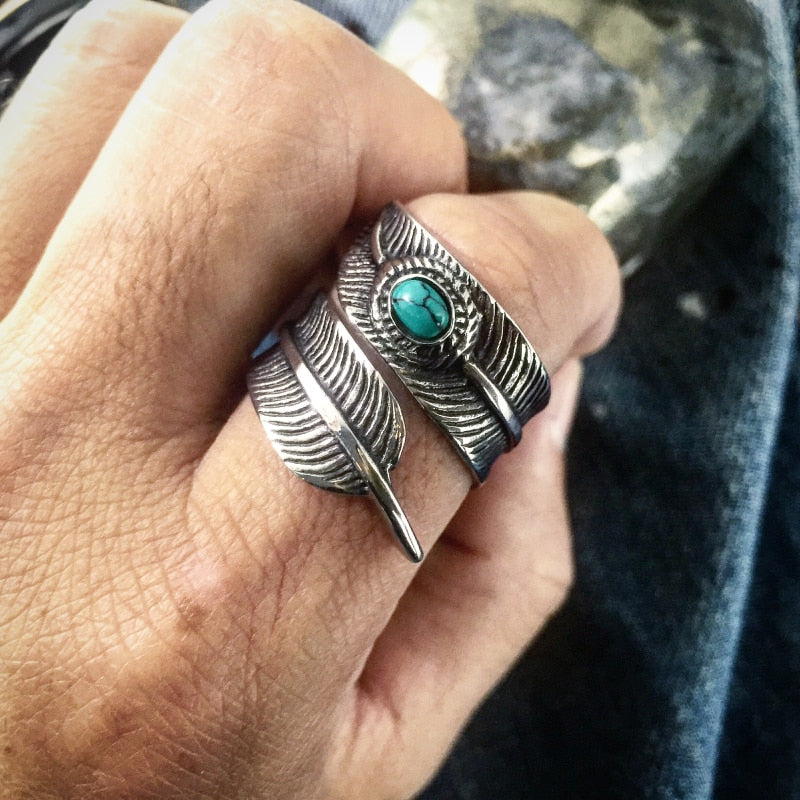 feather rings